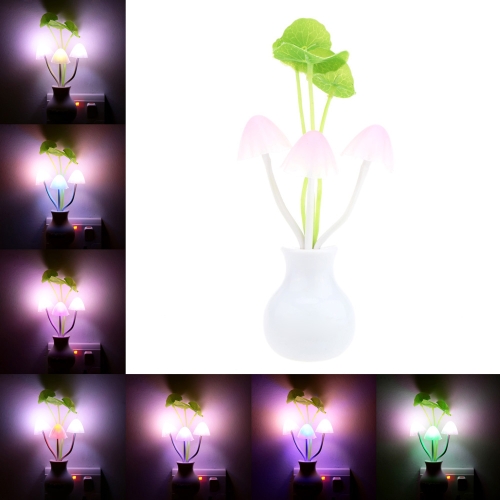 Lumière de capteur de changement de couleur de plante de fleur de LED