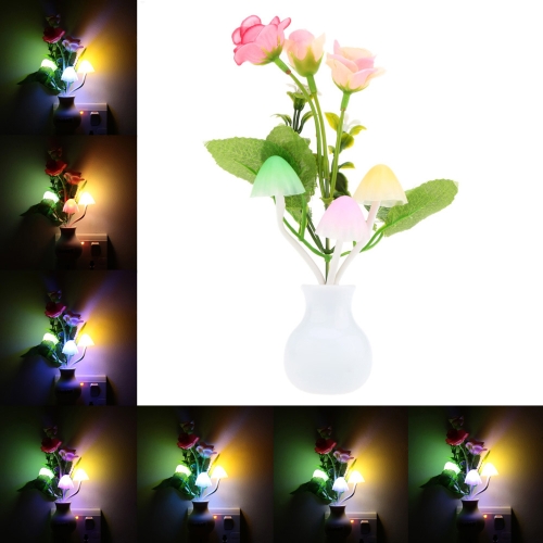 LED Flower Plant Sensor de cambio de color Light