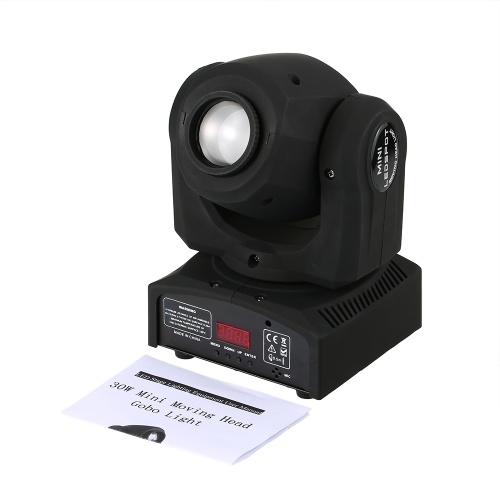 

Rainbow 7 Colors Changing Head Moving Light