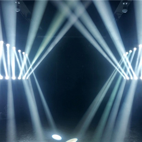 

35W DMX512 Sound Control Auto Rotating 8 Colors Changing Head Moving LED Stage Lamp