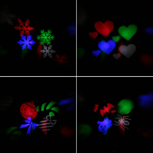 

4W Mini LED RGB Gobo Light Projectior Effect Stage Lamp