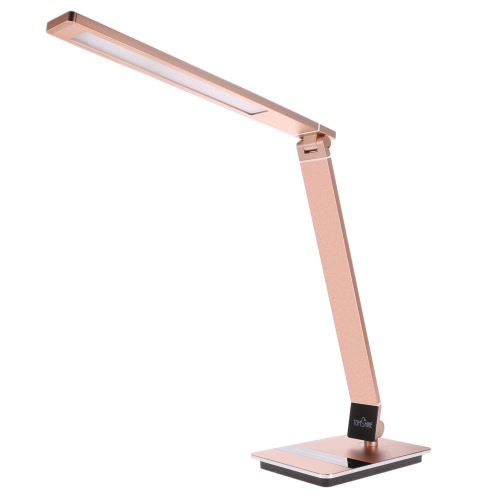 Tomshine Foldable Dimmable Touch Sensitive Control LED Desk Lamp 8.5W 3 cores