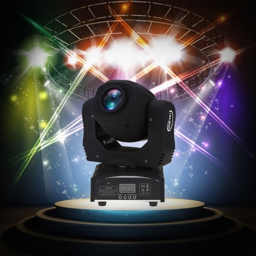 60W LED 8 Gobos 8 цветов RGBW Moving Head Stage Effect Light