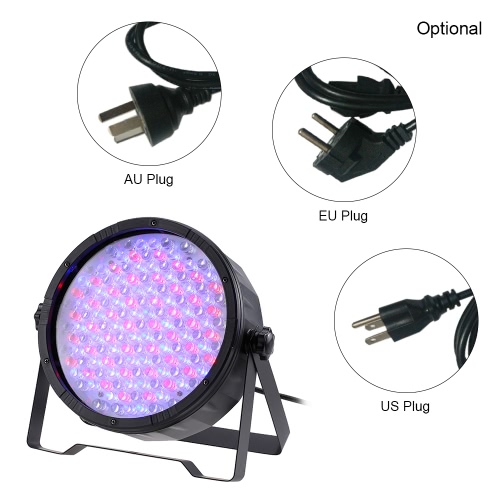 

25W 151LEDs 7 каналов RGB DMX512 Dimming Wash Effect PAR Stage Light Sound Активация Master Slave Strobe Auto Run для дискотеки KTV Club Party