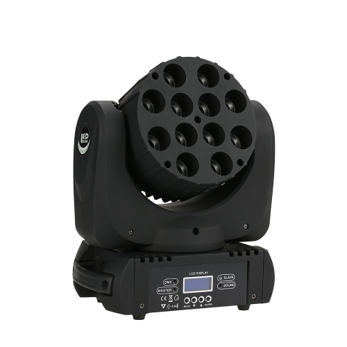 12LED RGBW Mini Beam Moving Head Stage Light