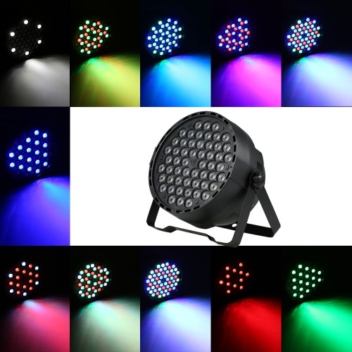 

54 LEDs RGBW Stage Light DMX Lighting Projector Lights