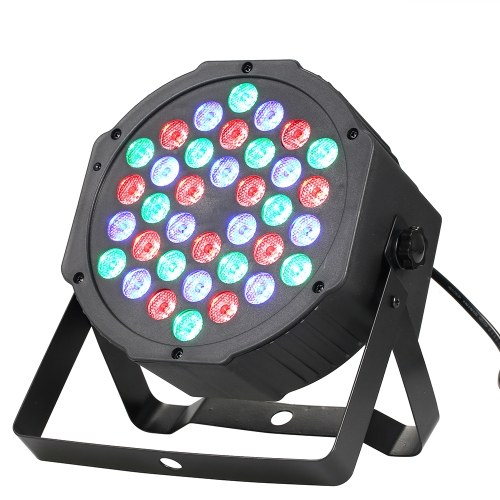 

36 LEDs Stage Light Voice Control Color Changeable RGB Lamp for Disco Party Show Remote Control LED Disco Lights