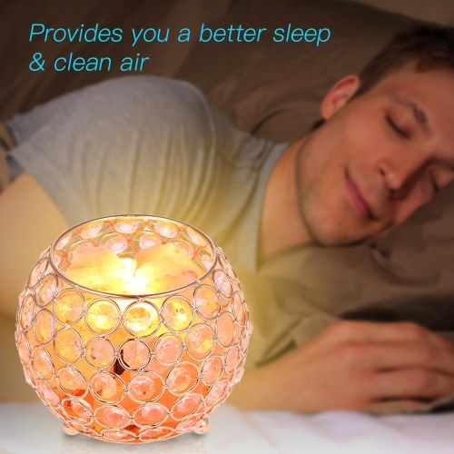 

Tomshine 15W Himalayan Salt Desk Light Lamp Dimmable Table Light
