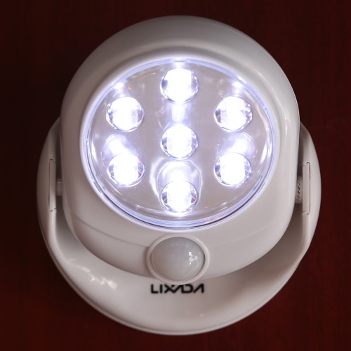 Led De Pour Sans Ampoules Par Lumière Capteur Intérieure 20lm Porche Lixada Utilisation 7 Mouvement Batterie Avec Fil Applique Alimentée Du k0nP8wO