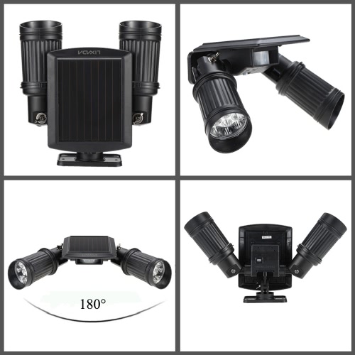 

Lixada 14LEDs 150LM Солнечное беспроводное человеческое движение PIR Sensor Spotlight