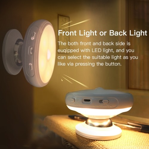 

360° Rotating Motion Sensor Light Eye Protection Human Body Induction Night Light LED Wall Lamp Lights