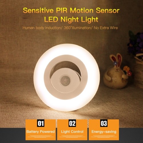 

8 LEDs PIR Motion Sensor Hunman Body Induction Night Light