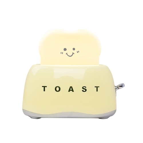 Toast Lamp Bedroom Props Ambient Light Rechargeable Night Light