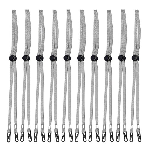 

10Pcs Face Bandanas Glasses Lanyard, Handy Safety-Mask-Rest Ear Holder Rope Suitable for men, women, children, elderly.