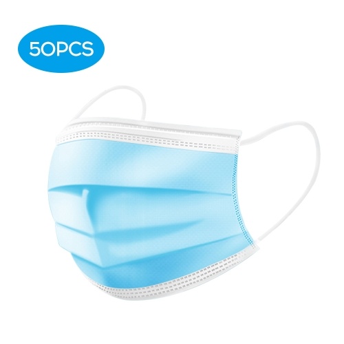 

Disposable Mask Non-Woven Carbon Dustproof Blue 50pcs