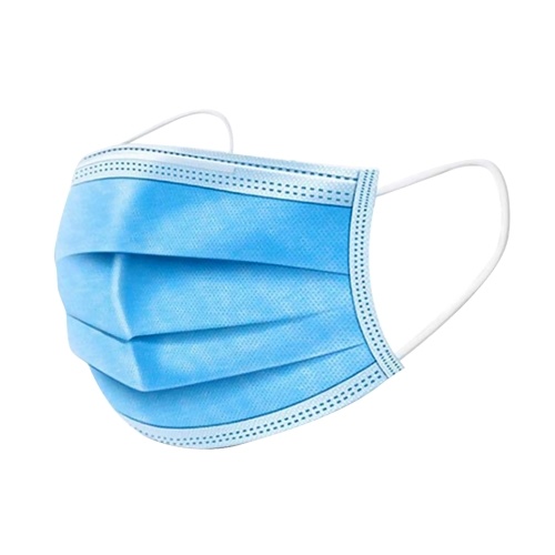 10PCS Disposable Face Mask PPE Adaptable Nose Bar 3-Layer Protective Face Mask Soft Breathable