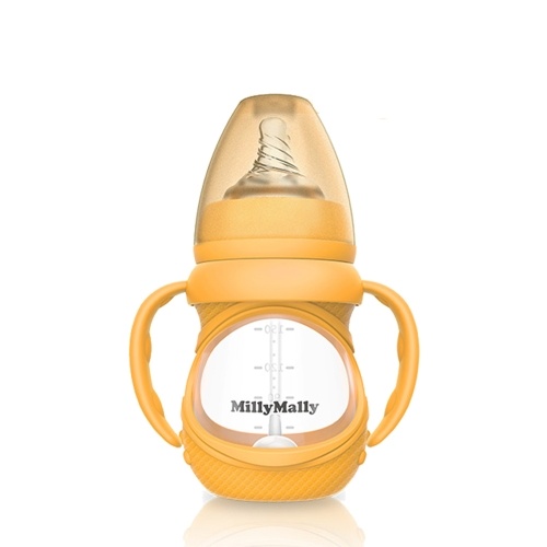 

Бутылка для бутылочек для младенцев Anti Colic Wide Neck со съемной ручкой для кормления