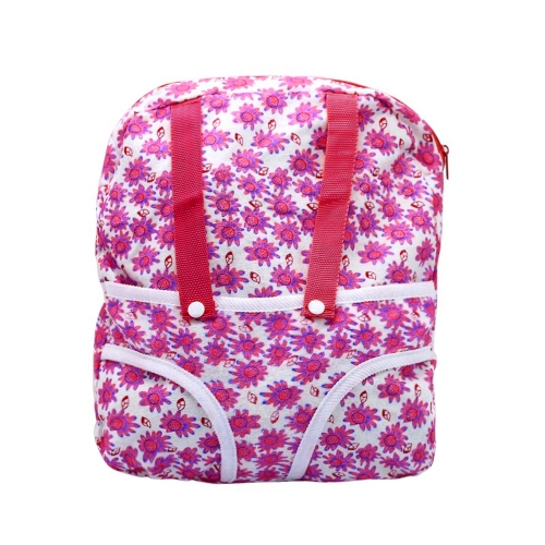 Paquetes salientes Doll Flower Mochila Soft Portable Baby Born Doll accesorio niñas regalo