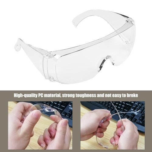 

Anti-fog Type Safety Glasses Goggles Protective Eyewear Transparent PC Material