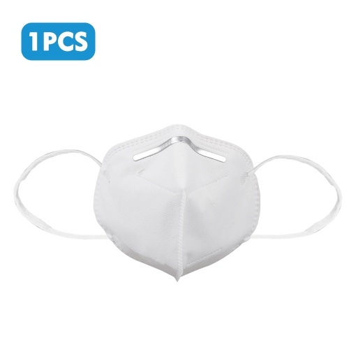 

1 Pcs Disposable KN95 Mask Soft & Breathable Face Masks Non-woven Fabric Protective Masks for Dust Particles Pollution
