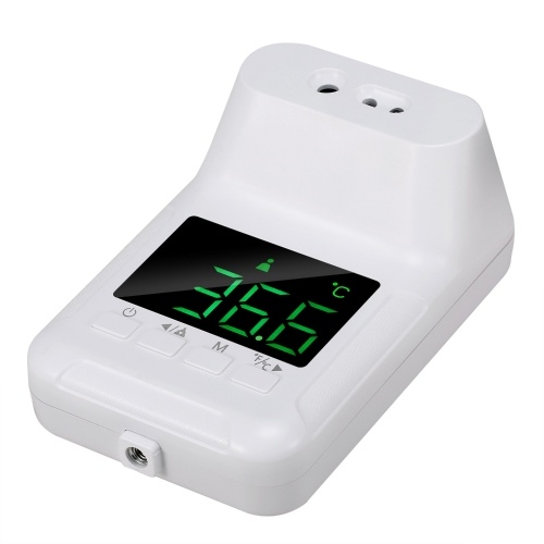 

Non-Contact Digital Forehead Thermometer Wall-Mounted Infrared Thermometer °C / °F Unit Switch Fever Alarm for Office Factories School Shops Restaurants