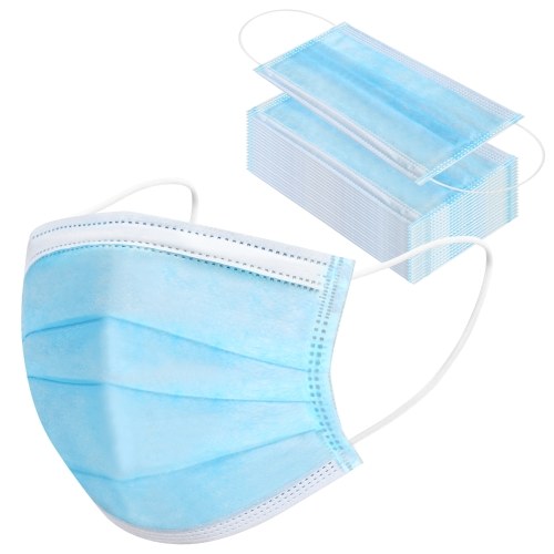 

20pcs 3-Ply Disposable Protective Face Masks