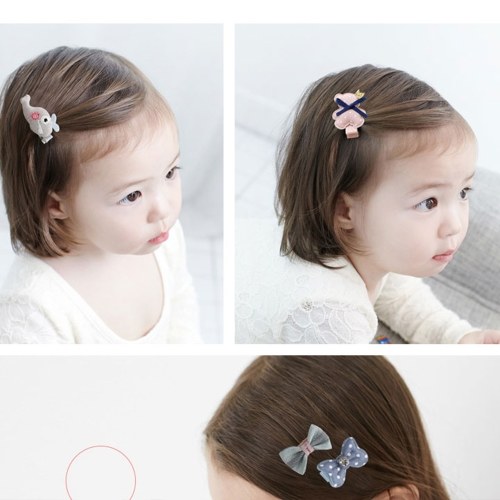 

Baby Girls Hair Accessory Set Hair Clips Barrettes Flower Headband