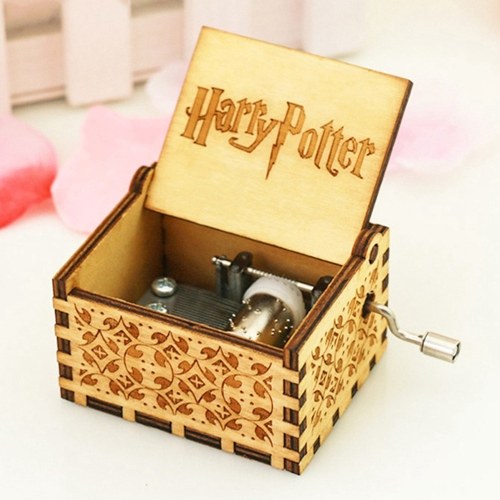 

Vintage Wooden Theme Song Music Box