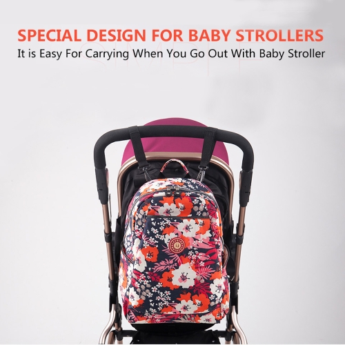 

Insular Baby Diaper Bag Backpack Large Capacity Mummy Nappy Bag Nursing Bag Travel Backpack for Baby Care Frondent