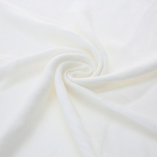 

Baby Toddler Blanket 100% Oranic Bamboo Muslin 2 Layer Blanket 53 * 40 inches For Bed Stroller Crib Car Nursing Cover White