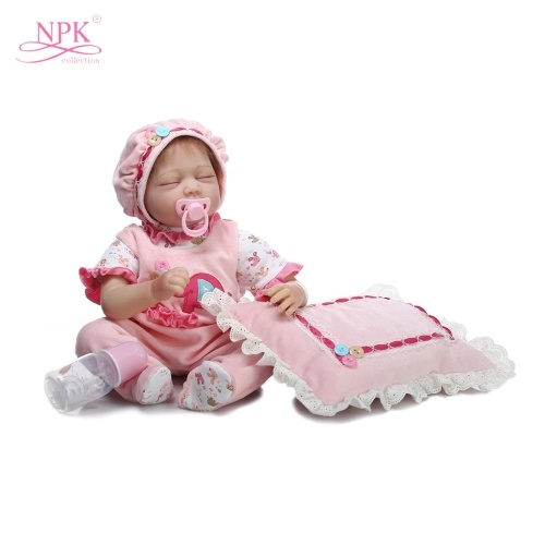 

22in Reborn Baby Rebirth Doll Kids Gift Cloth Material Body