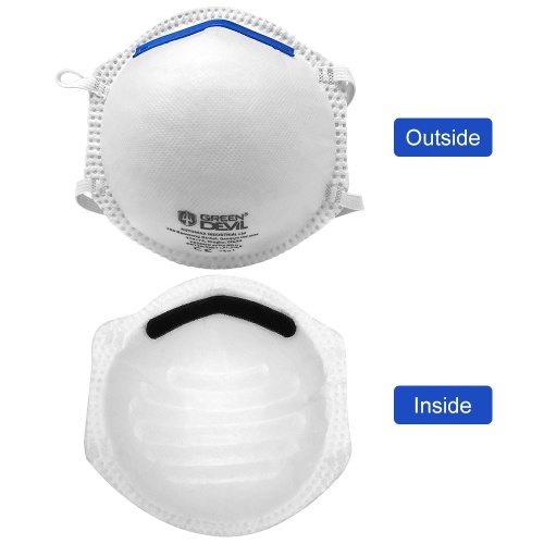

20pcs Disposable FFP2 Face Masks Dustproof 4-Ply 95% Filtration Cup Type Mouth Mask Face Cover Health Protection Mask