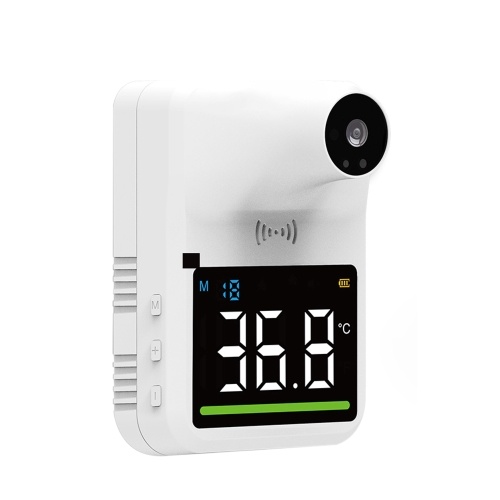 

Wall Mounted Non-contact IR Thermometer with Multi-Language Voice Broadcast
