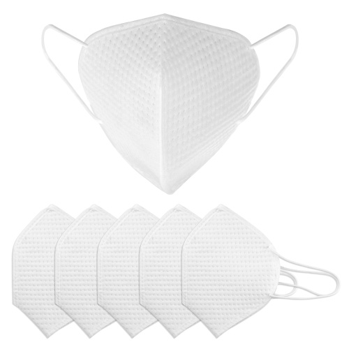 5pcs 3-Ply Máscara descartável KN95 Filtragem não tecida respirável 95% N95 Sanitário de proteção Máscaras bucais para partículas de poeira Poluição por vírus Saúde Saúde