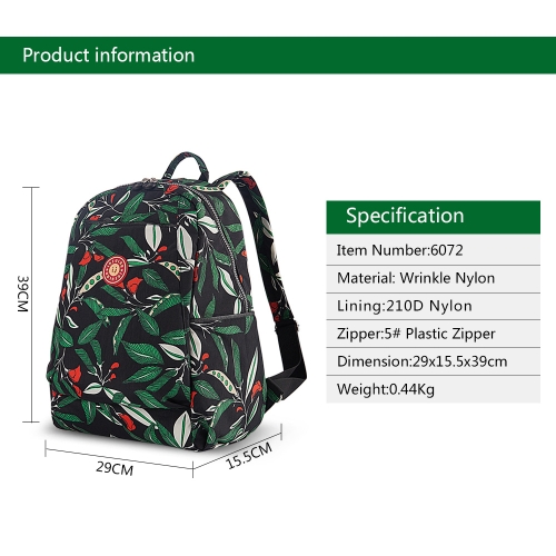 

Insular Baby Diaper Bag Backpack Large Capacity Mummy Nappy Bag Nursing Bag Travel Backpack for Baby Care Frondent