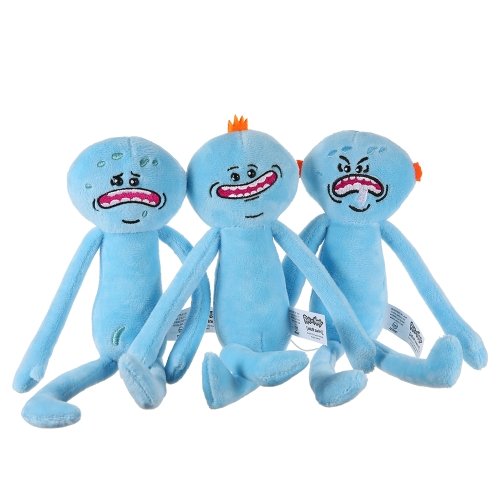 

25CM Г-н MeeSeeks Рик и Морти Плюшевые игрушки для детей