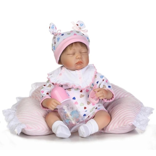 

15in Reborn Baby Rebirth Doll Kids Gift Loving Heart
