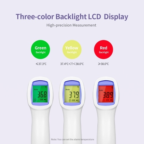 Handheld Electronic Thermometer Portable Forehead Thermometer High Precision Infrared Thermometer Non-contact Thermometer