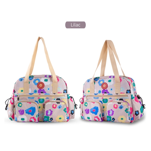 Insular Baby Diaper Bag Handbag Large Capacity Mummy Nappy Nursing Bag Travel for Baby Care Red