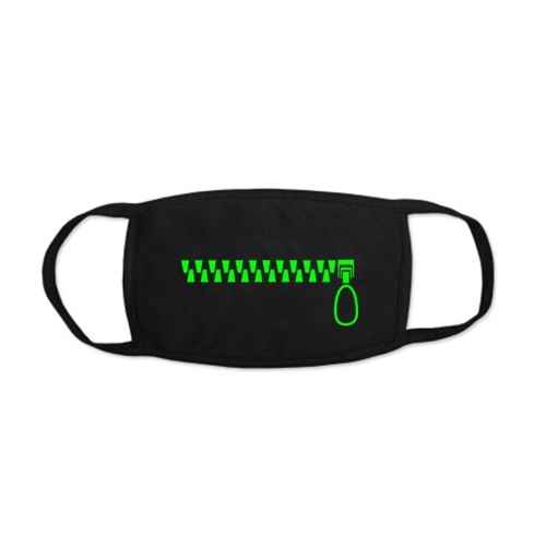

1pc Fashion Luminous Face Mask Funny Cotton Face Shield Anti-Dust Washable Reusable Mask
