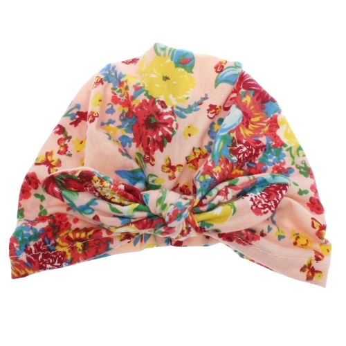 Смазливая мода цветок печатных Bowknot пуловер Hat