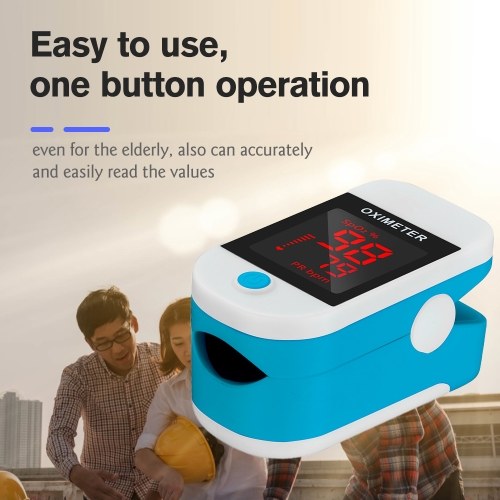 

Fingertip Pulse Oximeter Mini SpO2 Monitor Oxygen Saturation Monitor Pulse Rate Measuring Gauge Device 5s Rapid Reading