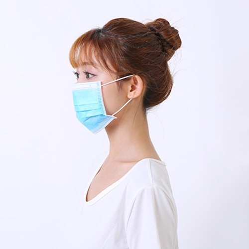 

Disposable Mask Non-Woven Carbon Dustproof Blue 5pcs