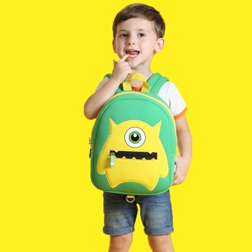 

Children Bag Lovely Cartoon Kindergarten Travelling Backpack Outdoor Towing Belt Prevent Kids Getting Lost Schoolbag