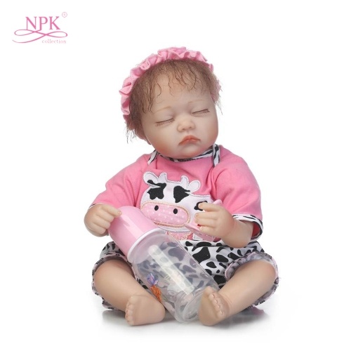 

16in Reborn Baby Rebirth Doll Kids Gift Cloth Material Body