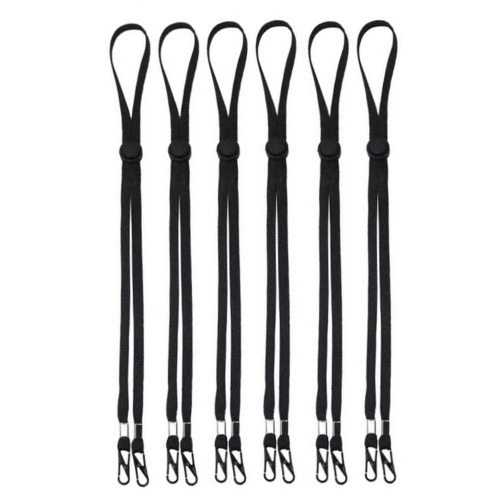

6Pcs Face Bandanas Glasses Lanyard, Handy Safety-Mask-Rest Ear Holder Rope Suitable for men, women, children, elderly.