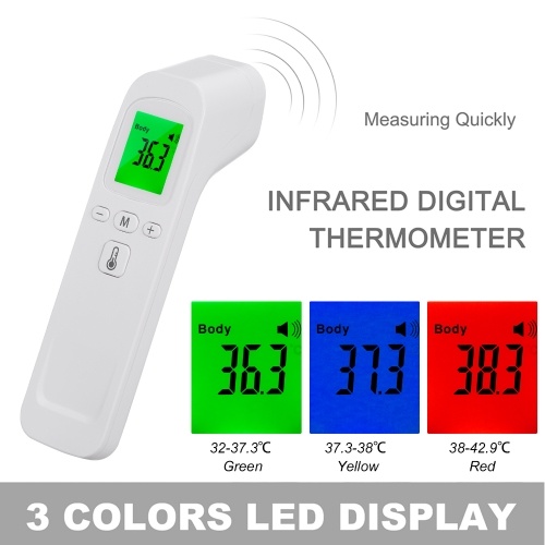 

Infrared Forehead Thermometer Digital Thermometer Non-contact Body Temperature High Precision Measurement Device with Fever Alarm