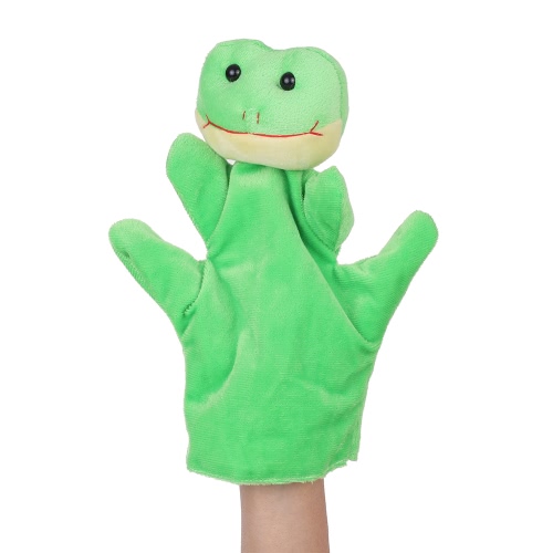 Animali Puppets Hand Puppets Finger Story Tempo Insegnante Set per Puppet Animali Fumetto Madre Baby per Bambini Mostra Scuole Playtime 2Pcs Cane