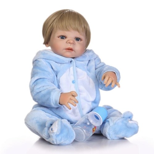 22in Reborn Baby Rebirth Doll Kids Подарок All-Silica Gel Boy