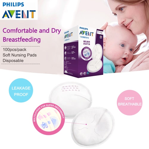 

PHILIPS AVENT 100шт промокнуть Одноразовые Медицинский уход колодки